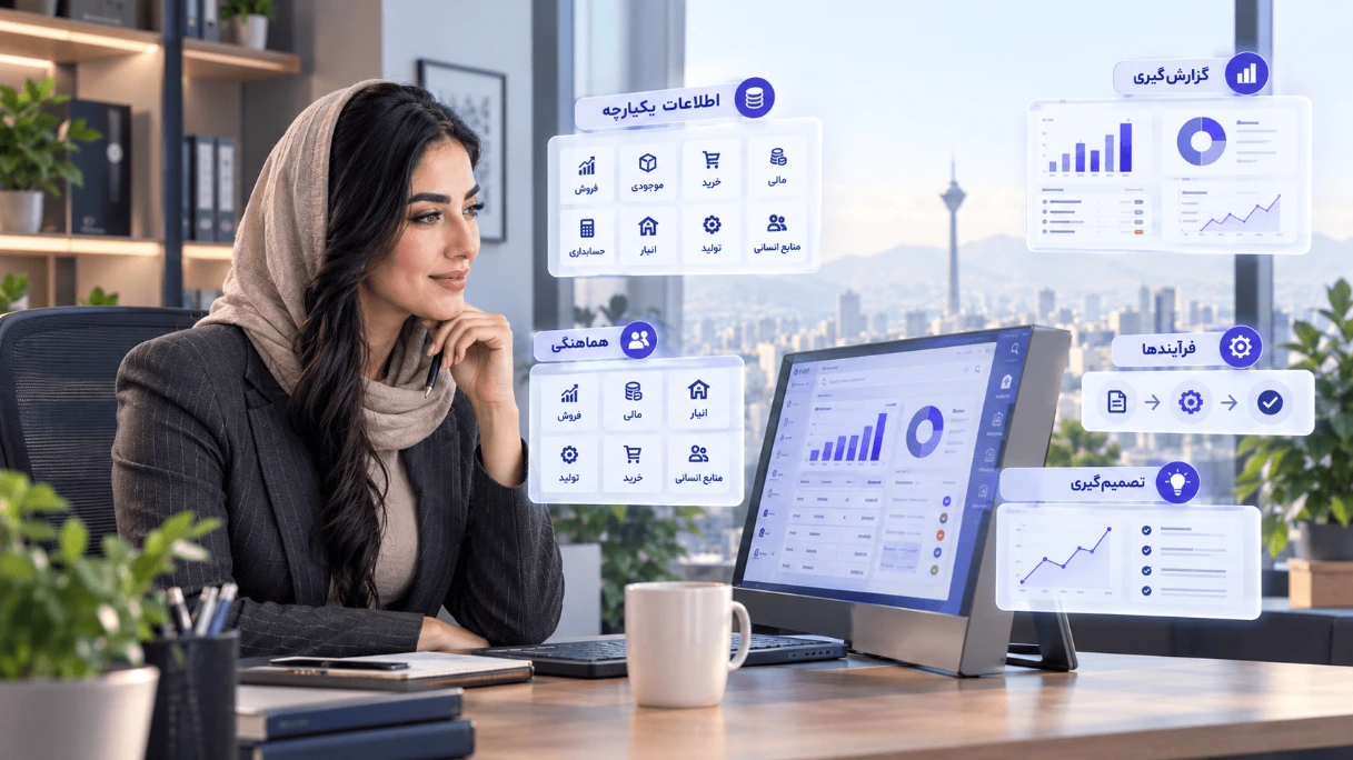 مهم‌ترین مزایای سیستم ERP برای مدیریت یکپارچه کسب‌وکار